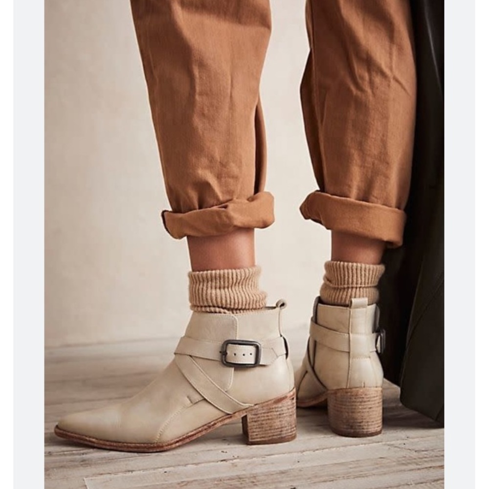 Free People Back Loop Ankle Boot